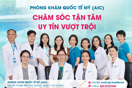 PHÒNG KHÁM QUỐC TẾ MỸ (AIC): CHĂM SÓC TẬN TÂM – UY TÍN VƯỢT TRỘI