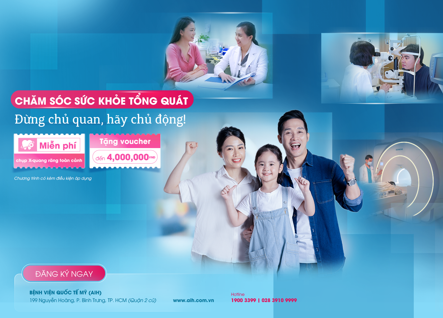 CHĂM SÓC SỨC KHỎE TỔNG QUÁT: ĐỪNG CHỦ QUAN, HÃY CHỦ ĐỘNG!