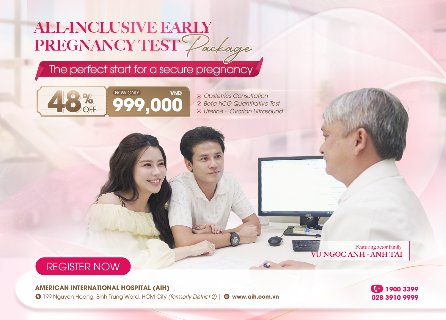 48% OFF EARLY PREGNANCY TEST PACKAGE – NOW ONLY VND 999,000