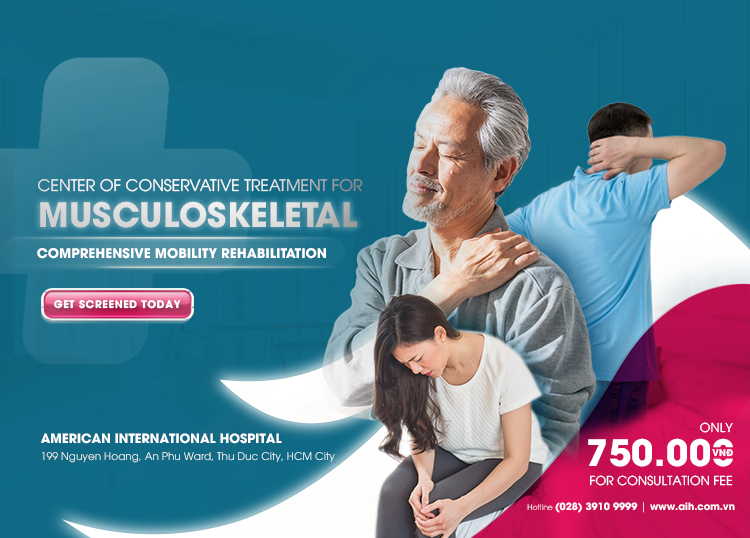 CENTER FOR MUSCULOSKELETAL CONSERVATIVE TREATMENT AT AMERICAN INTERNATIONAL HOSPITAL (AIH) - COMPREHENSIVE MOBILITY REHABILITATION
