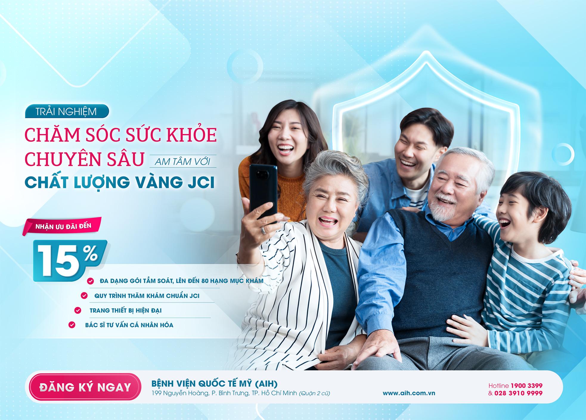 TRẢI NGHIỆM CHĂM SÓC SỨC KHỎE CHUYÊN SÂU - AN TÂM VỚI CHẤT LƯỢNG VÀNG JCI