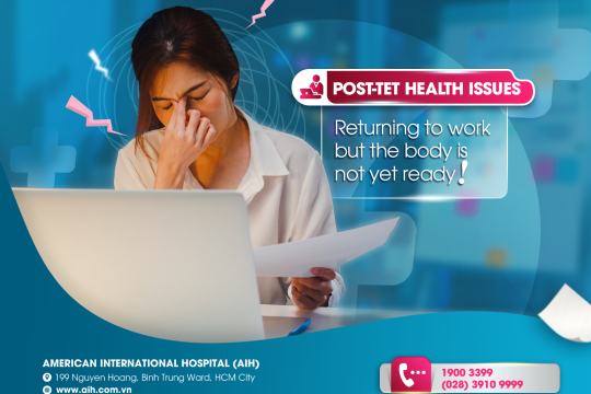 POST-TET HEALTH ISSUES: RETURNING TO WORK BUT THE BODY IS NOT YET READY