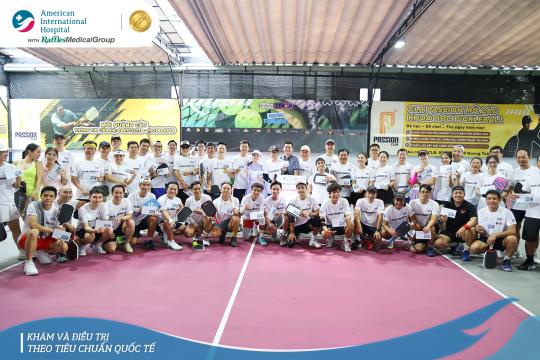 AMERICAN INTERNATIONAL HOSPITAL (AIH) ACCOMPANIES PICKLEBALL TOURNAMENT 2025